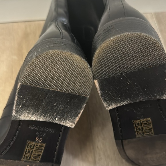 NEW! Free People Easton Equesterian Black Boots - Size 40.5 EU/ 9.5 US🫧 - Picture 13 of 14